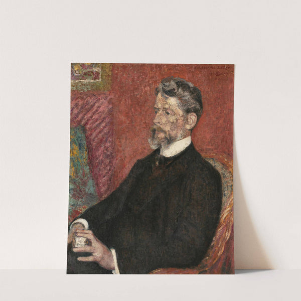 Portrait Of Grégoire Le Roy (1862-1941) (1907) by Georges Lemmen