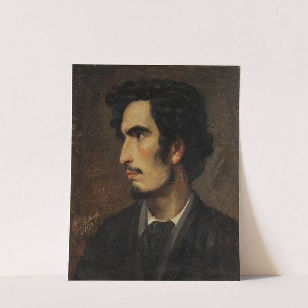 Portrait of Gysis (1865) by Ludwig Thiersch