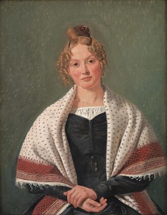 Portrait of Hanne Wanscher, née Wegener