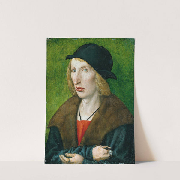 Portrait of Hans Geyger (1501) by Wolf Traut