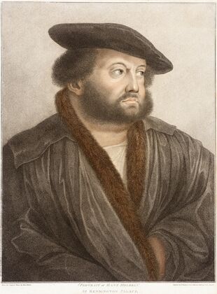 Portrait of Hans Holbein at Kensington Palace (1798)