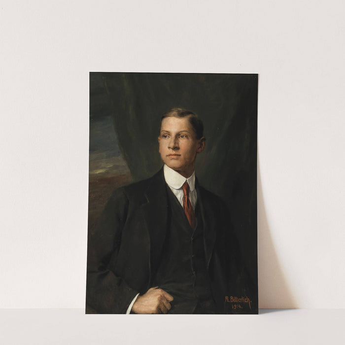 Portrait of Hans (Johann Nepomuk) Reithoffer by Richard Bitterlich