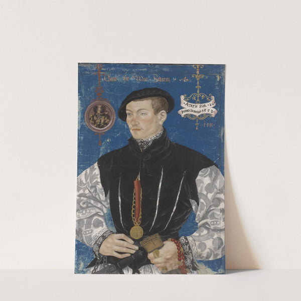 Portrait of Hans Rispach by Hans Hug Kluber