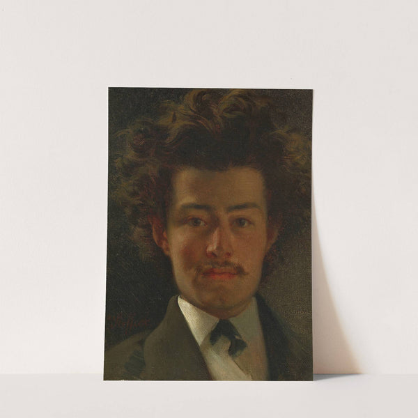 Portrait of Heinrich Grünfeld by Carl Steffeck