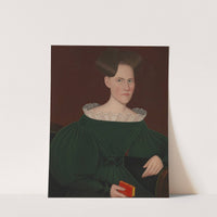 Portrait of Helen (Lena) Ten Broeck by Ammi Phillips