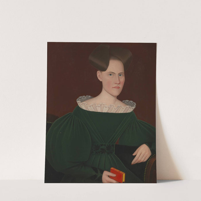 Portrait of Helen (Lena) Ten Broeck by Ammi Phillips