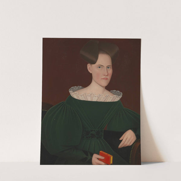 Portrait of Helen (Lena) Ten Broeck by Ammi Phillips