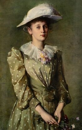 Portrait of Helene Roederstein (The Painter’s Sister) (1890)