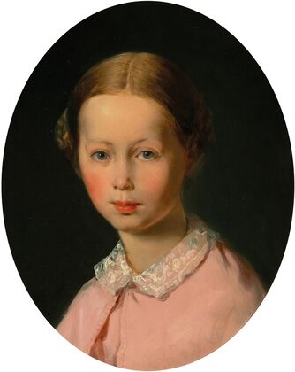Portrait of Henriette Theresia Ferdinande Franz von Astrenberg, née Fux (1844-1910)