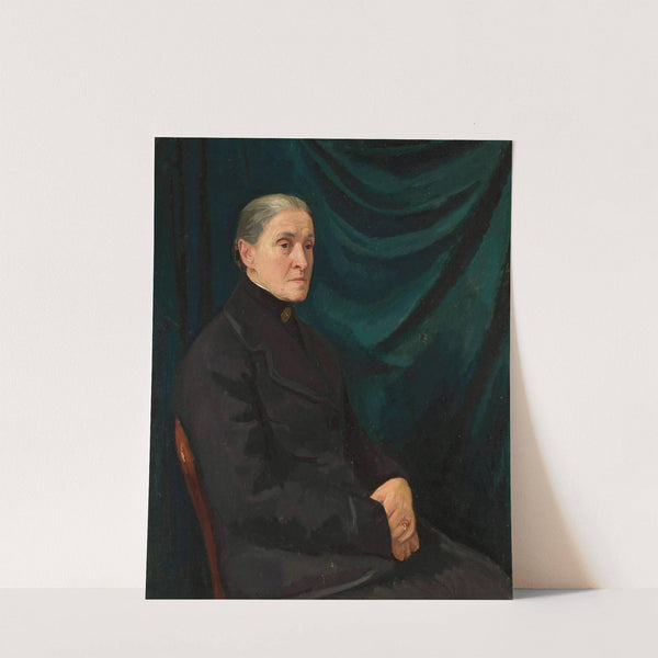 Portrait of Henryka Dłuska (1850–1936) by Wojciech Weiss