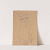 Portrait of Herbert Rainer (1910) by Egon Schiele