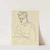 Portrait of Hermann Scherer (ca. 1923) by Ernst Ludwig Kirchner