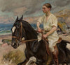 Portrait of Herthier de Boislambert on horseback (1924)