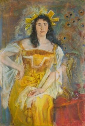 Portrait of Honorata Leszczyńska as Katherine in “The Taming of the Shrew” (1894)