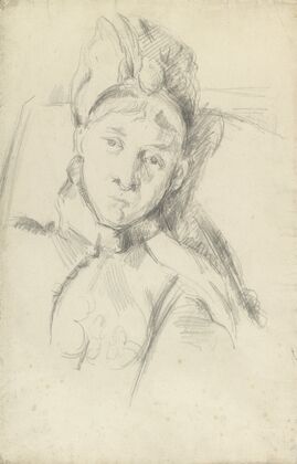 Portrait of Hortense CÃ©zanne-Figuet, the Artist’s Wife — size preview