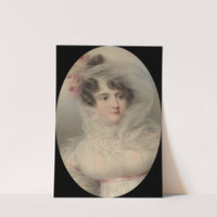 Portrait of Hortense de Perregaux, Duchess of Ragusa (1818) by Jean-Baptiste Isabey