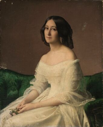 Portrait of Hortense Thayer née Bertrand (1847)
