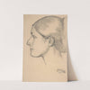 Portrait of Hortense Valpinçon (Mme. Jacques Fourchy) (1883) by Edgar Degas