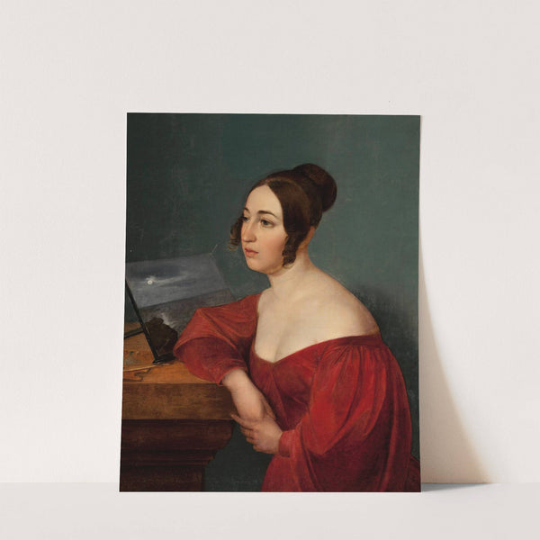 Portrait of Hortensja Sobańska née Jełowicka (1836) by Wojciech Korneli Stattler