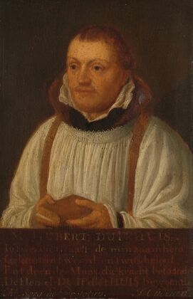Portrait of Huybert Duyfhuys (c. 1515-81), Pastor of the Church of St James, Utrecht