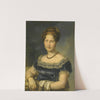 Portrait of Infanta Luisa Carlota De Borbón, Princess of The Two Sicilies (1804-1844) by Vicente López Portaña