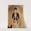 Portrait Of Isabella Reisser (1885) by Anton Romako