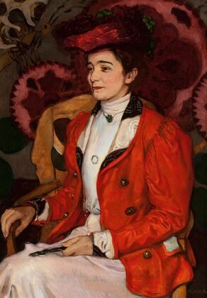 Portrait of Iza Axentowicz née Giełgud