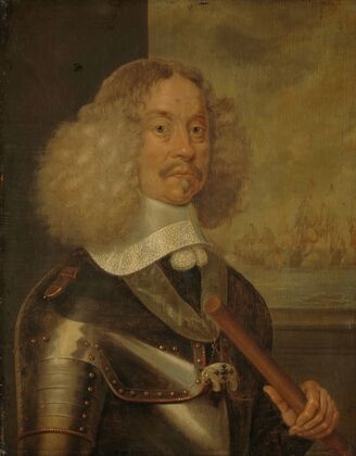 Portrait of Jacob Baron van Wassenaer, Lord of Obdam, Lieutenant-Admiral of Holland and West-Friesland