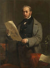 Portrait of Jacob de Vos Jacobszoon (1803-1878). Amsterdam Art Collector and Owner of the Historical Gallery De Vos