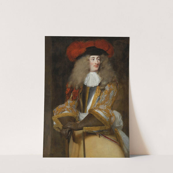 Portrait Of Jacques De Goyon III (1644-1725), Sire De Matignon, Comte De Thorigny, Lieutenant Général Des Armées by Henri Gascar