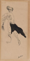 Portrait of Janet Braguin in the style of Giovanni Boldini