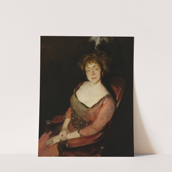 Portrait of Janina Dziekońska née Korsak by Konrad Krzyżanowski