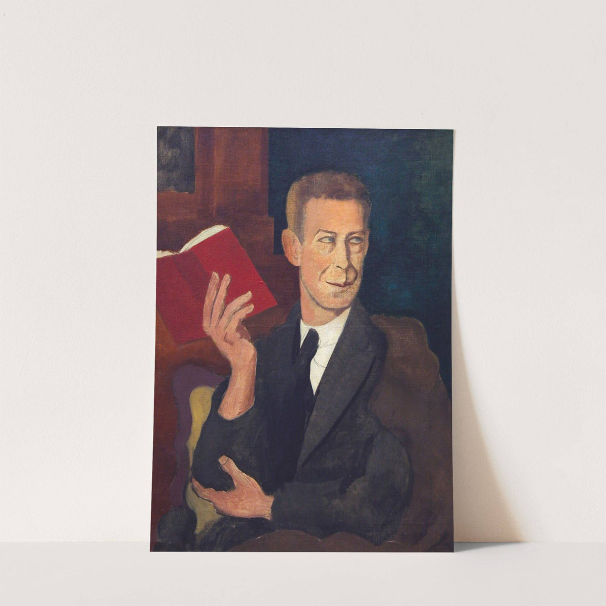 Portrait of Jean-Louis Gampert by Roger de La Fresnaye