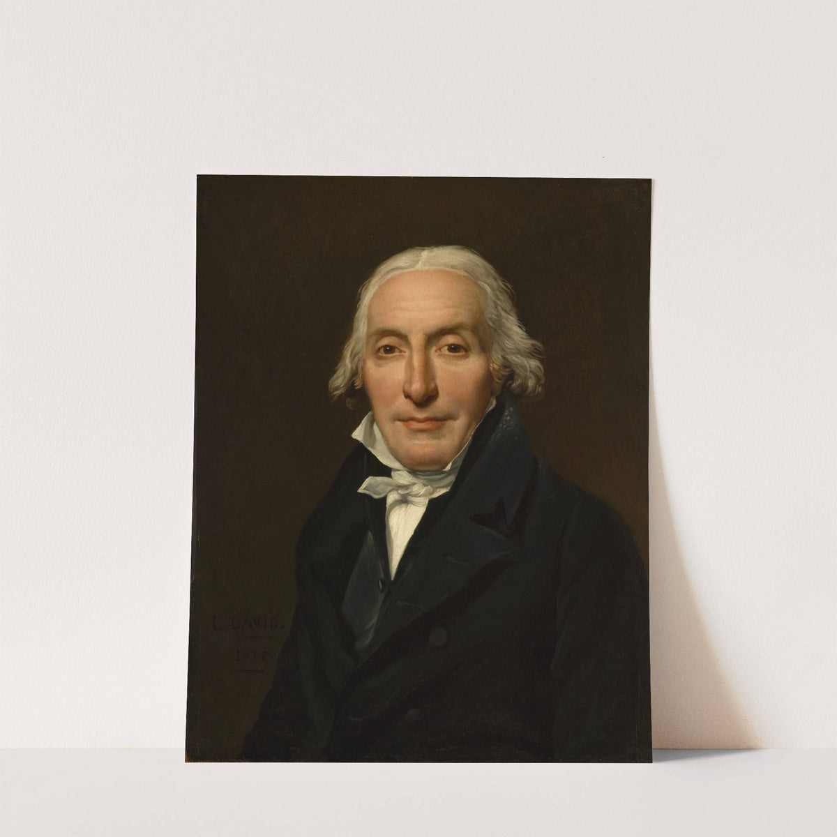 Portrait Of Jean-Pierre Delahaye by Jacques Louis David