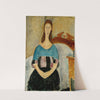Portrait of Jeanne Hebuterne, Seated (1918) by Amedeo Modigliani