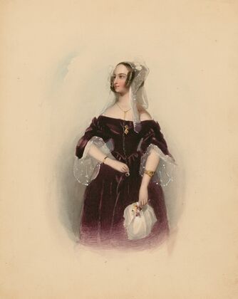 Portrait of Jessica from Shakespeare’s Merchant of Venice (19th century)