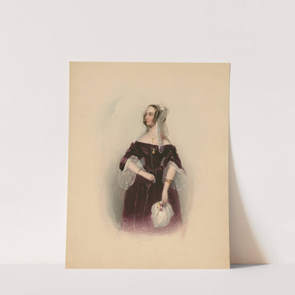Portrait of Jessica from Shakespeare’s Merchant of Venice (19th century) by J. Smith