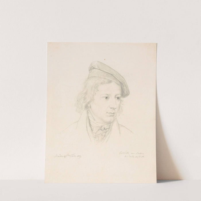 Portrait of Johann Heinrich Friedrich Carl Witte (1819) by Samuel Amsler
