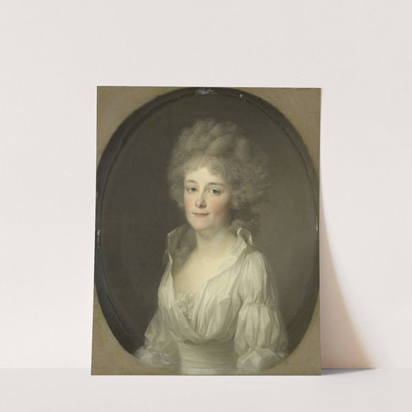 Portrait of Johanna Ferdinanda van Collen, Wife of Salomon Rendorp by Johann Friedrich August Tischbein