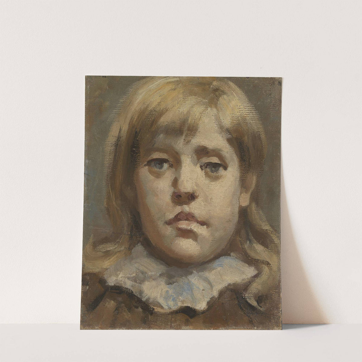 Portrait of Johanna, the Artist's Sister by Halfdan Egedius