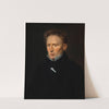 Portrait of Johannes Dam Hage (1800-1837), editor of ‘Fædrelandet’ (The Fatherland) (1837) by Christian Albrecht Jensen