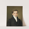 Portrait of Johannes Søbøtker Hohlenberg (1826) by Christian Albrecht Jensen