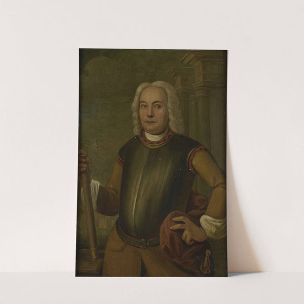 Portrait of Johannes Thedens, Governor-General of the Dutch East India Company by Jacobus Oliphant
