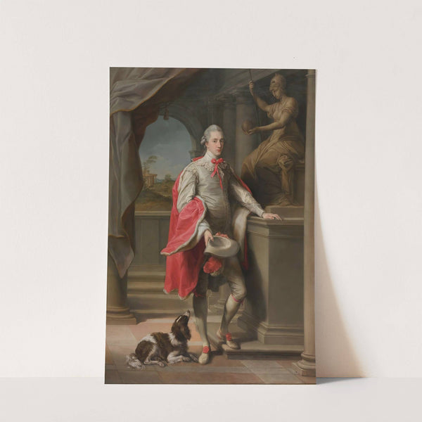 Portrait Of John, 3rd Baron Monson Of Burton by Pompeo Batoni