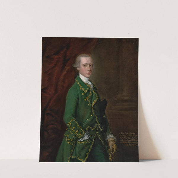 Portrait of John Campbell, Viscount Glenorchy (1738-1771) by Thomas Gainsborough