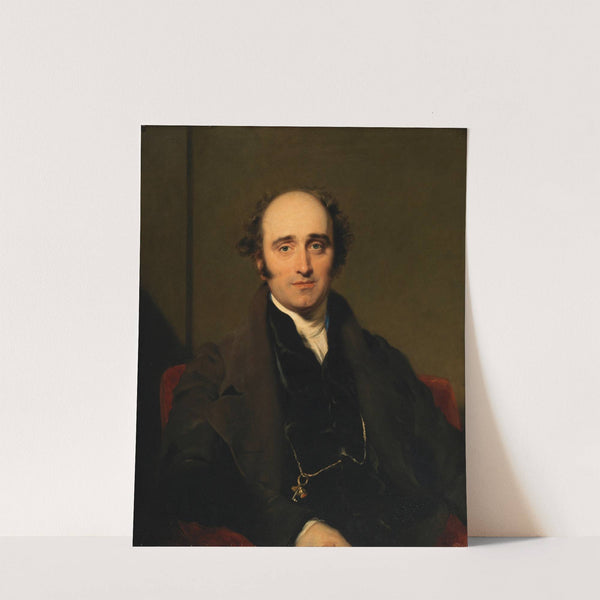Portrait of John Wilson Croker (1780-1857), Politician and Author by Sir Thomas Lawrence