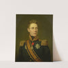 Portrait of Jonkheer Jan Willem Janssens, Governor of the Cape Colony and Governor-General of the Dutch East Indies (1815 - 1838) by Jan Willem Pieneman