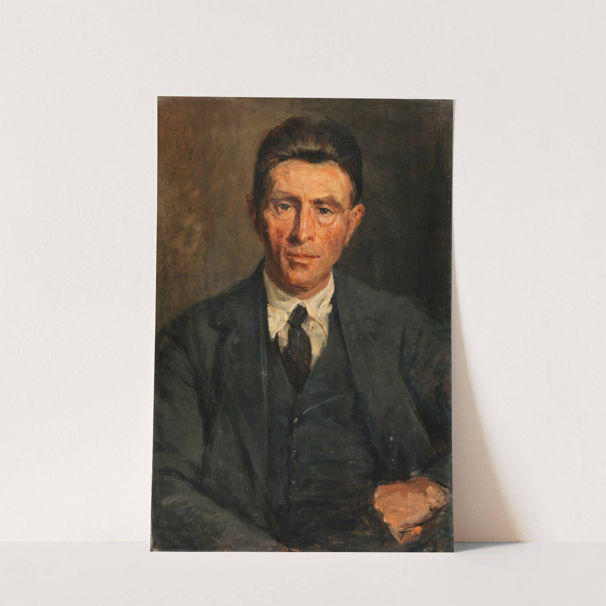 Portrait of Joseph O'Neill, Novelist and Scholar by Sarah Henrietta Purser
