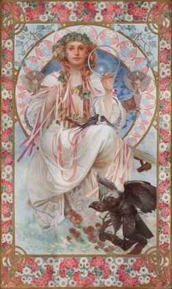 Portrait Of Josephine Crane-Bradley As Slavia