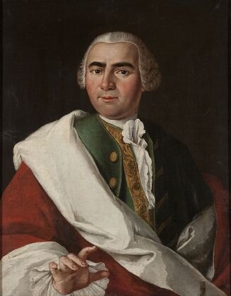 Portrait of Józef Antoni Haller, merchant from Kraków (1725–1785) (1759) — size preview